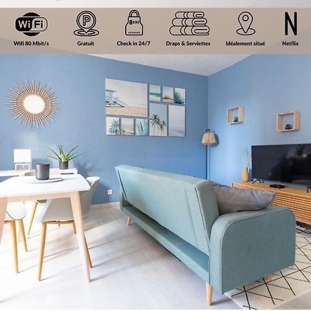 Cosy T2 Renove, Proche Centre-Ville-Fibre/Netflix Montluçon Eksteriør billede
