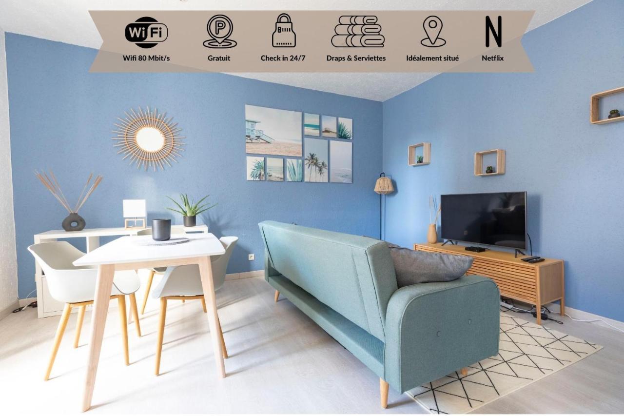 Cosy T2 Renove, Proche Centre-Ville-Fibre/Netflix Montluçon Eksteriør billede